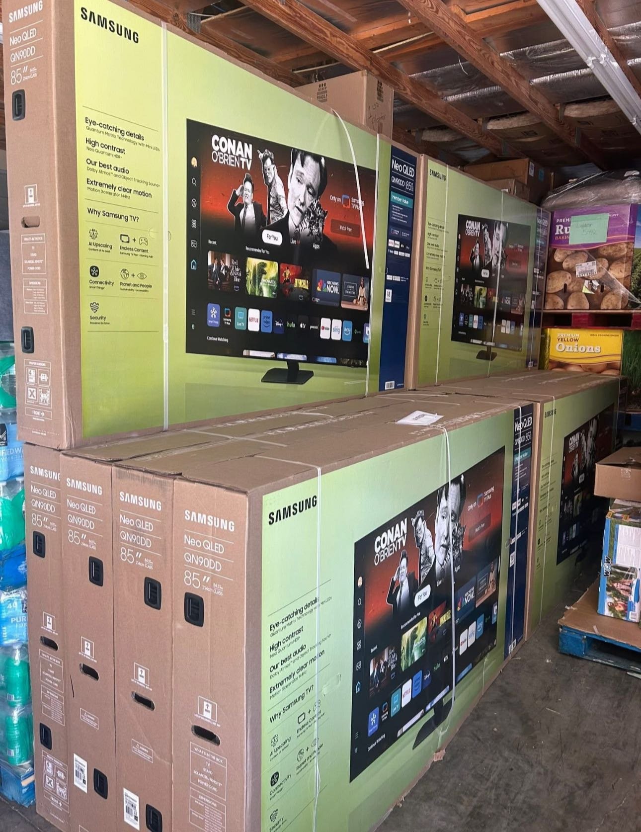 85 Samsung TV Set Pallet Liquidation - Image 2